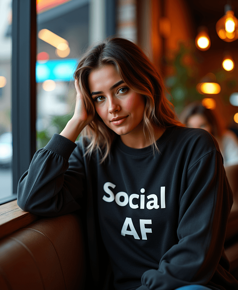 AI social media content