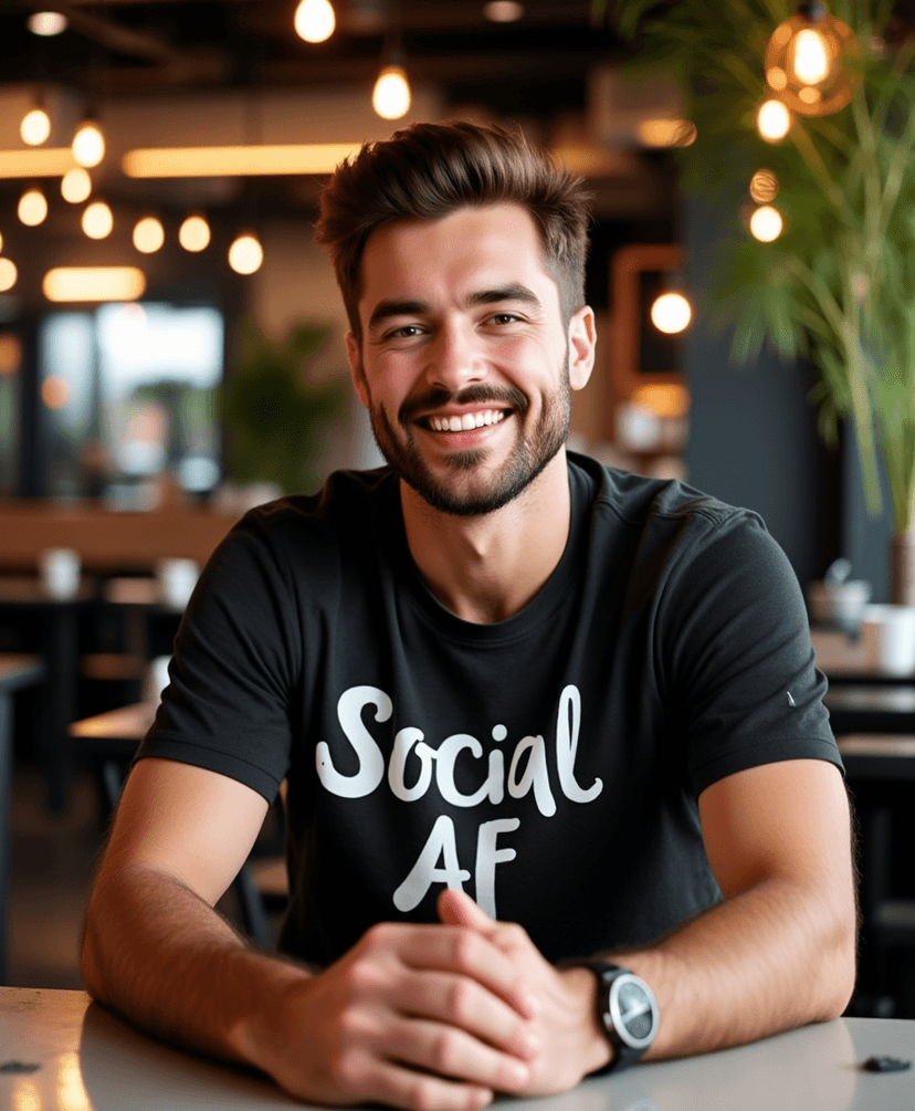 AI-generated social post