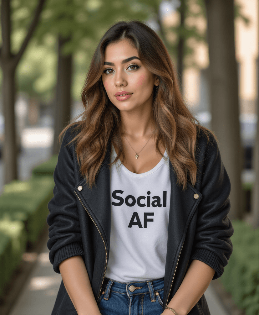 AI fashion content