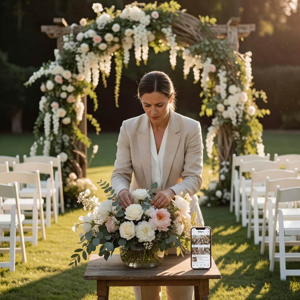 wedding planners social media