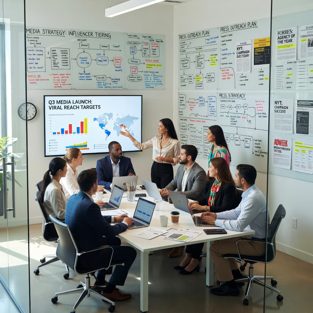 pr agencies social media