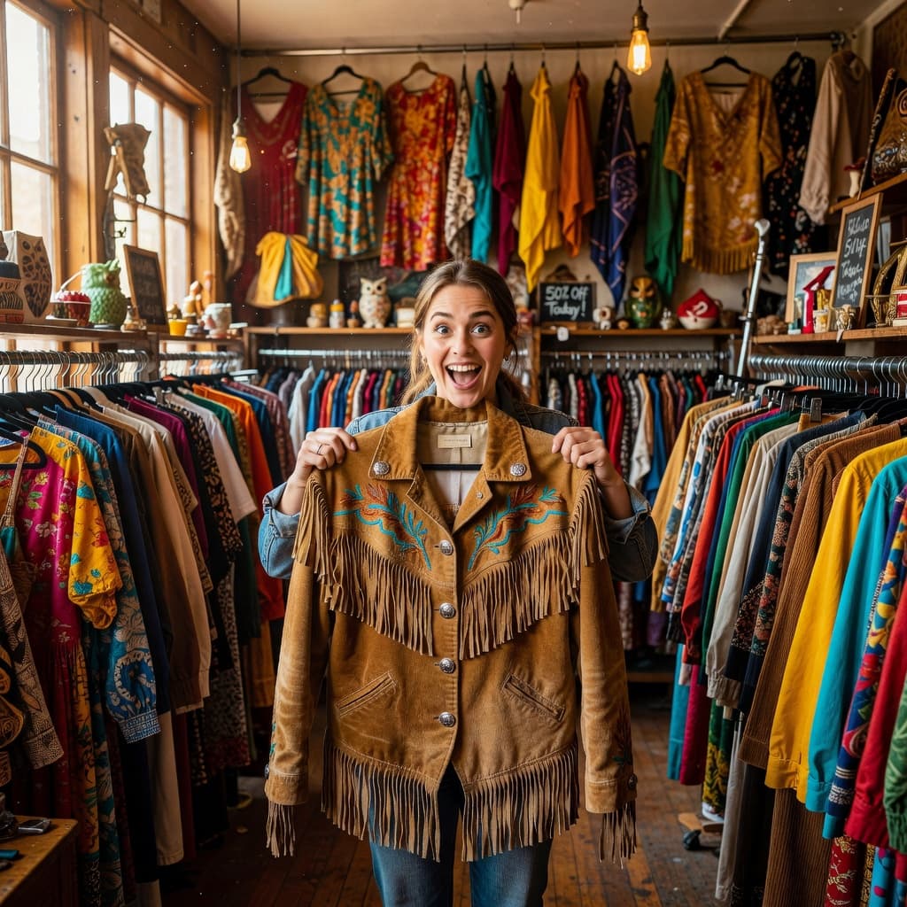 thrift stores social media