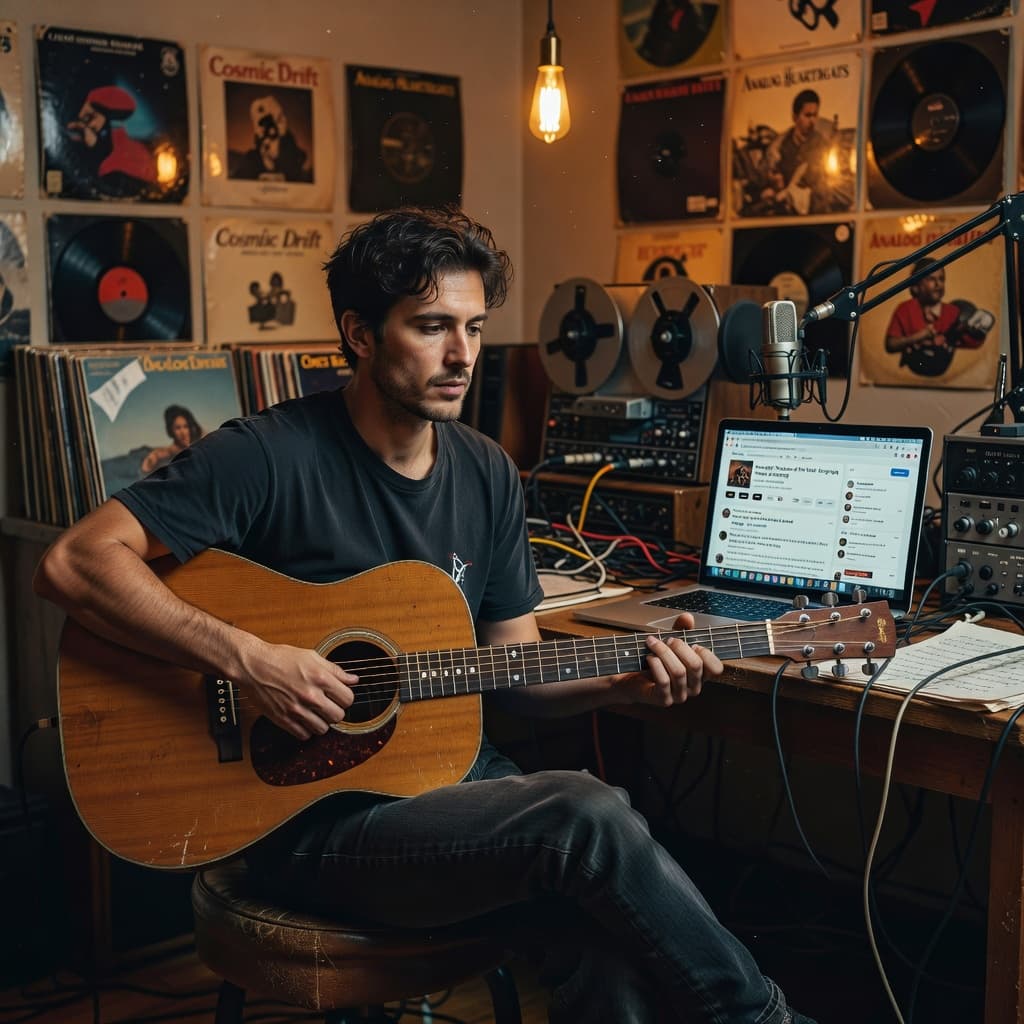 musicians social media