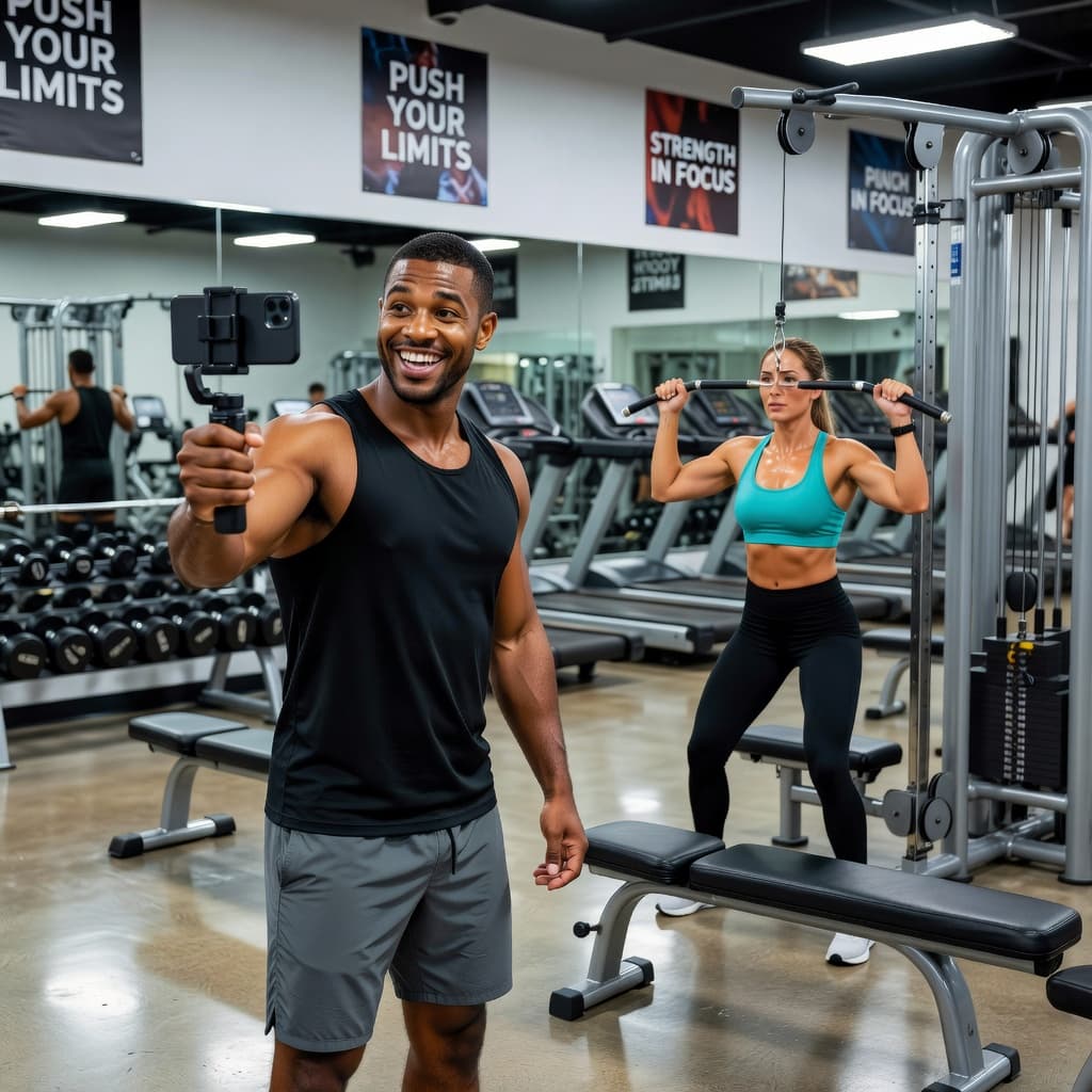 fitness social media