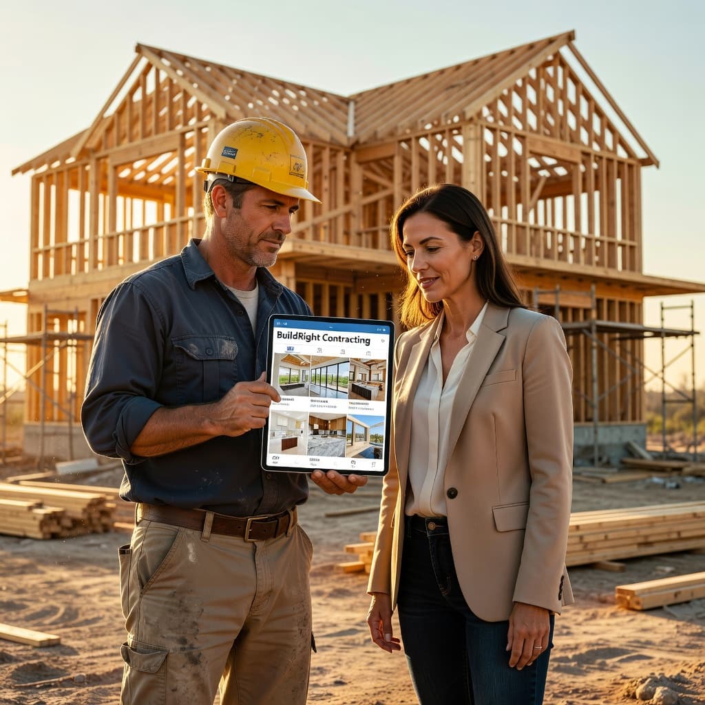 construction social media