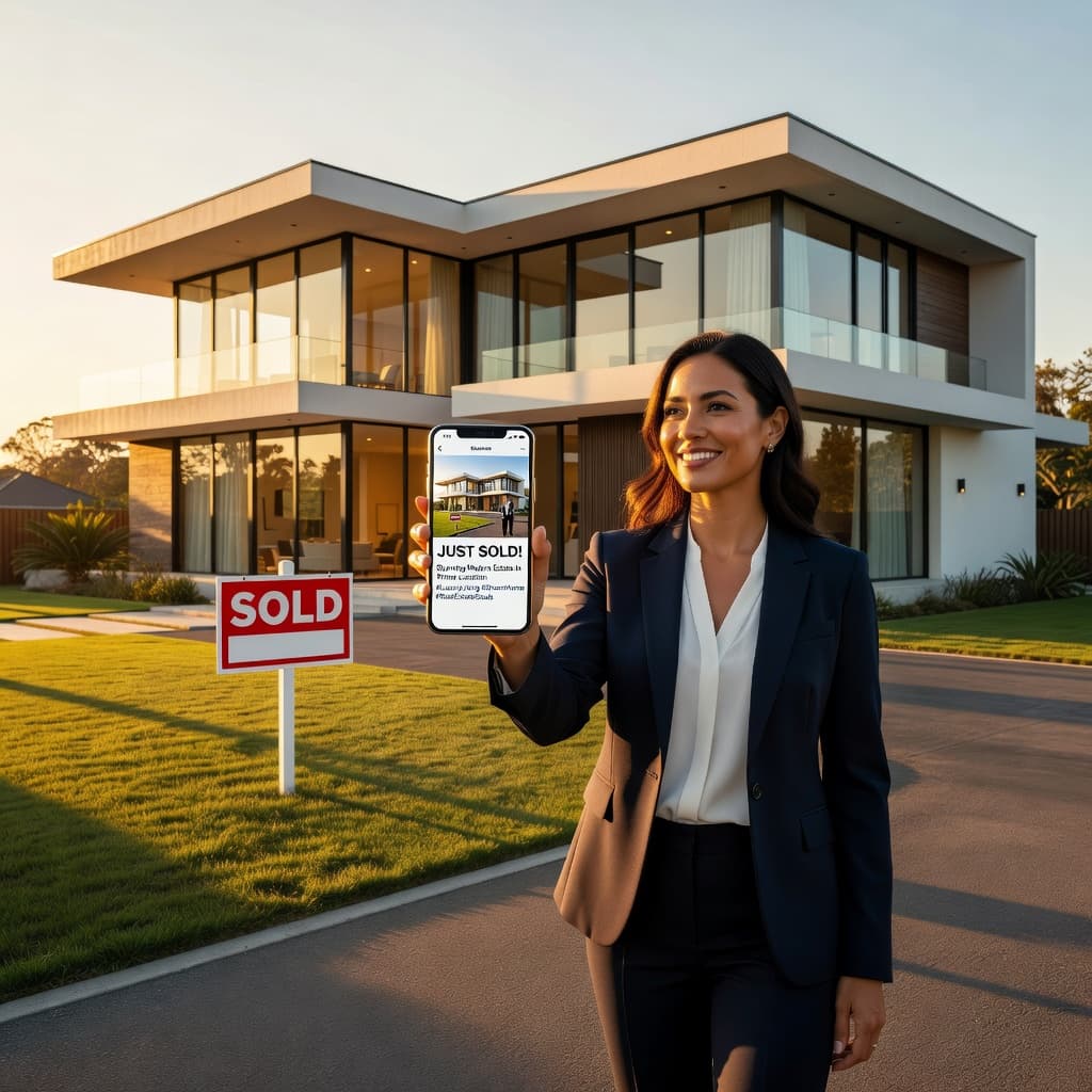 real estate social media