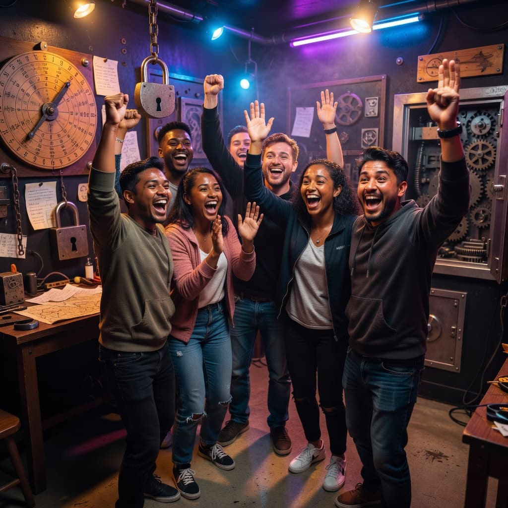 escape rooms social media