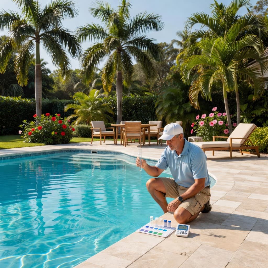 pool service social media