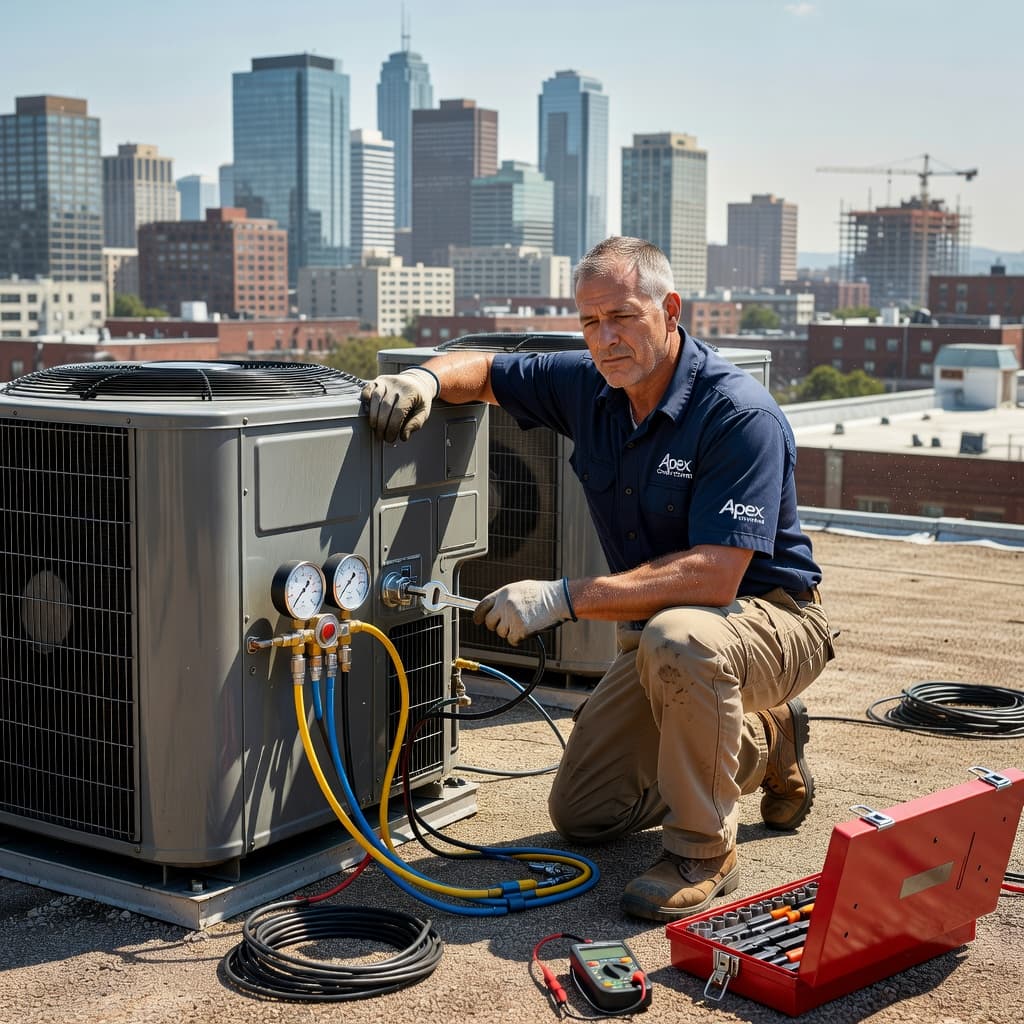 hvac social media