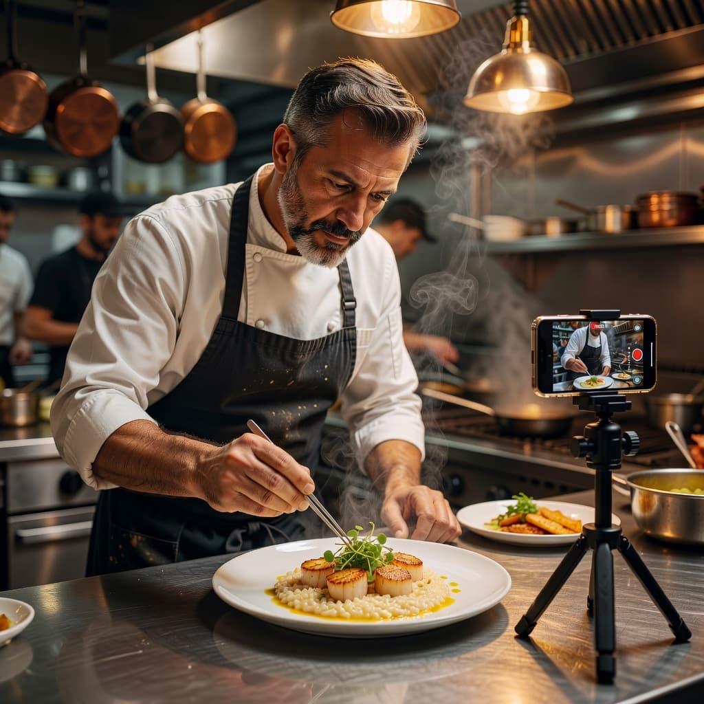 restaurants social media