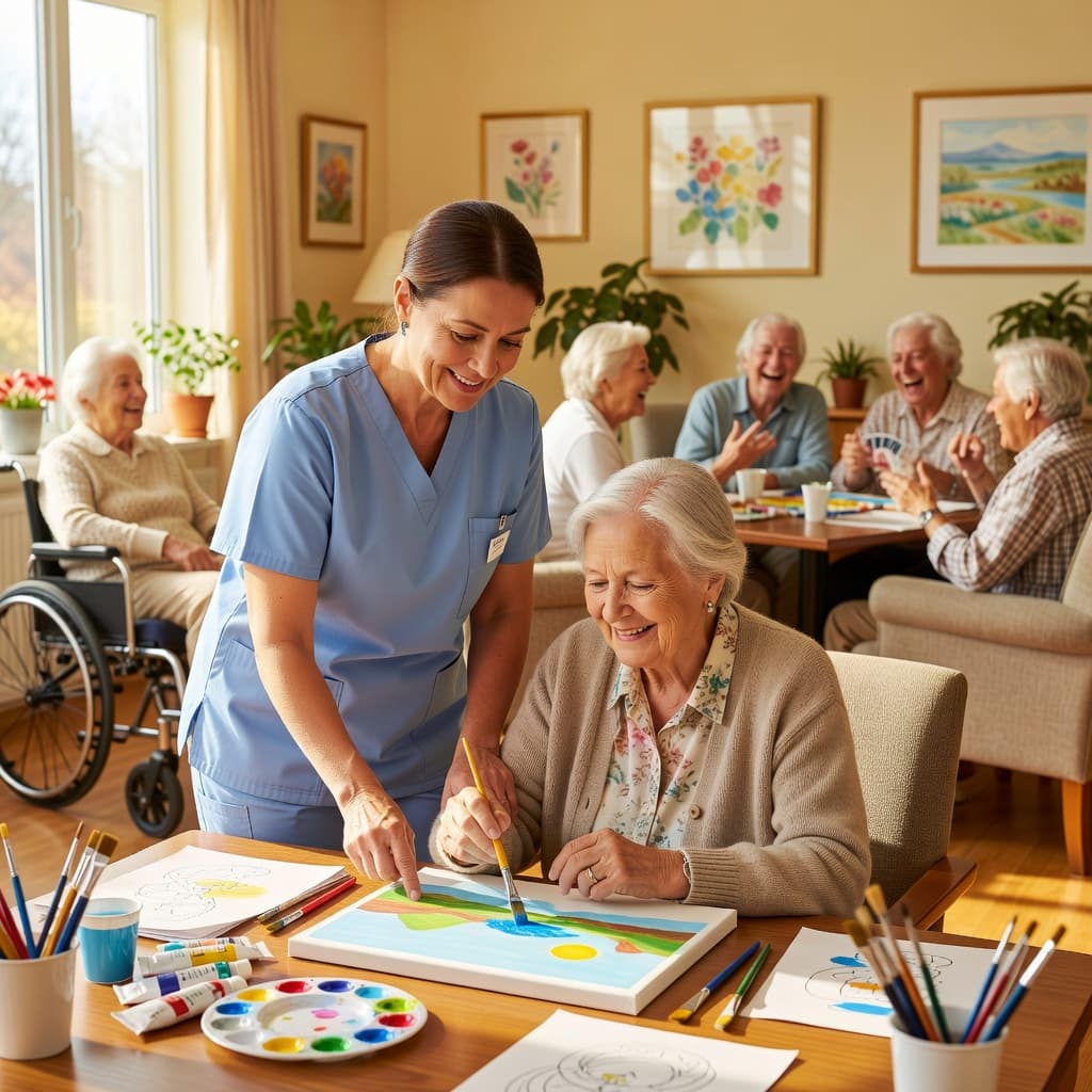 senior care social media