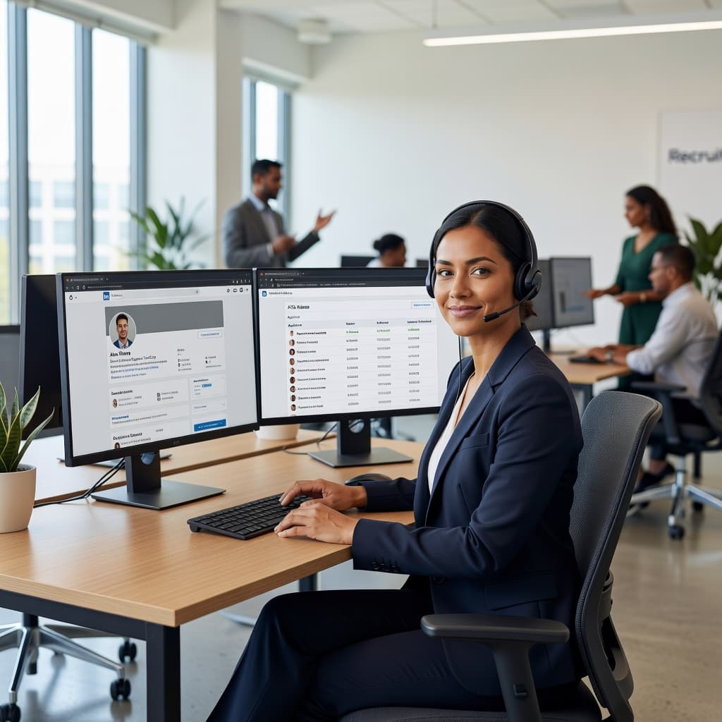 recruiters social media