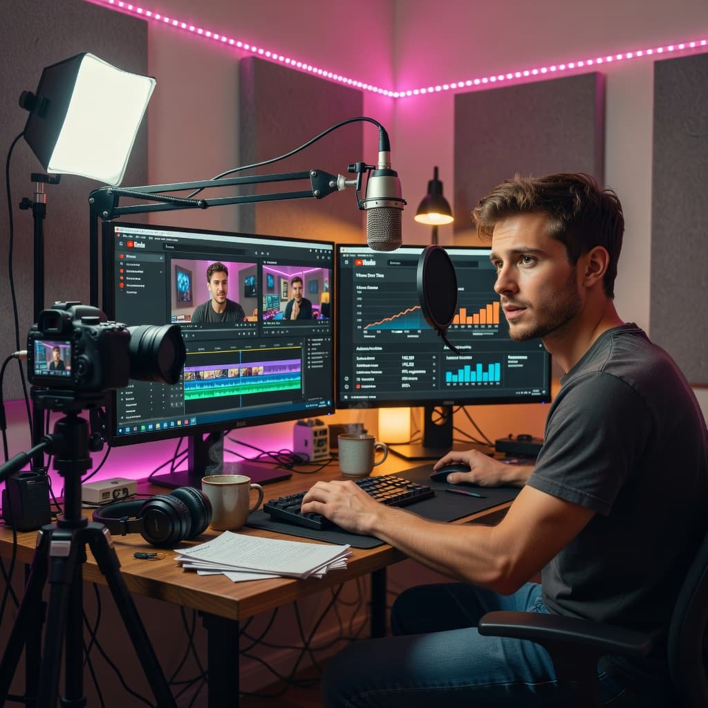 youtubers social media