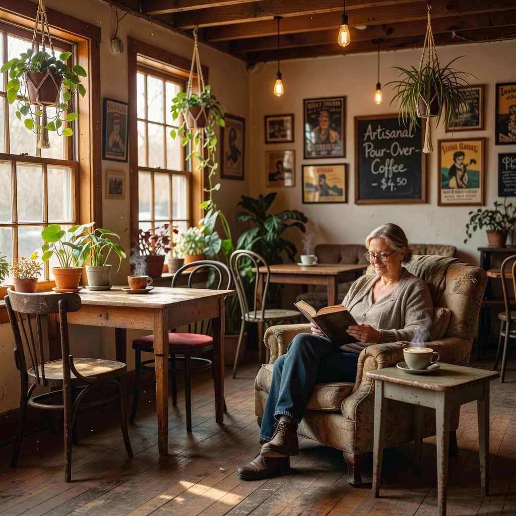 coffee shops social media