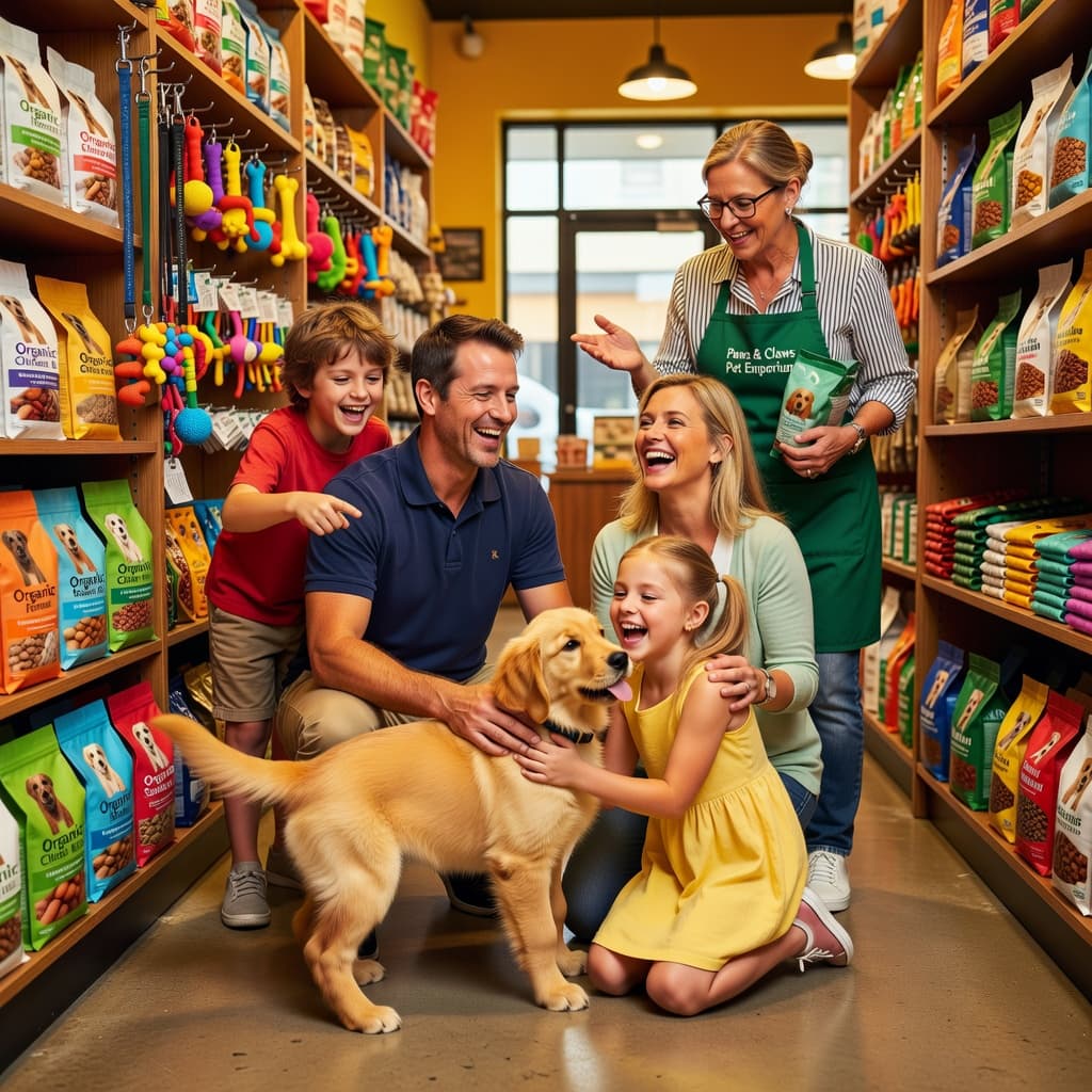 pet stores social media