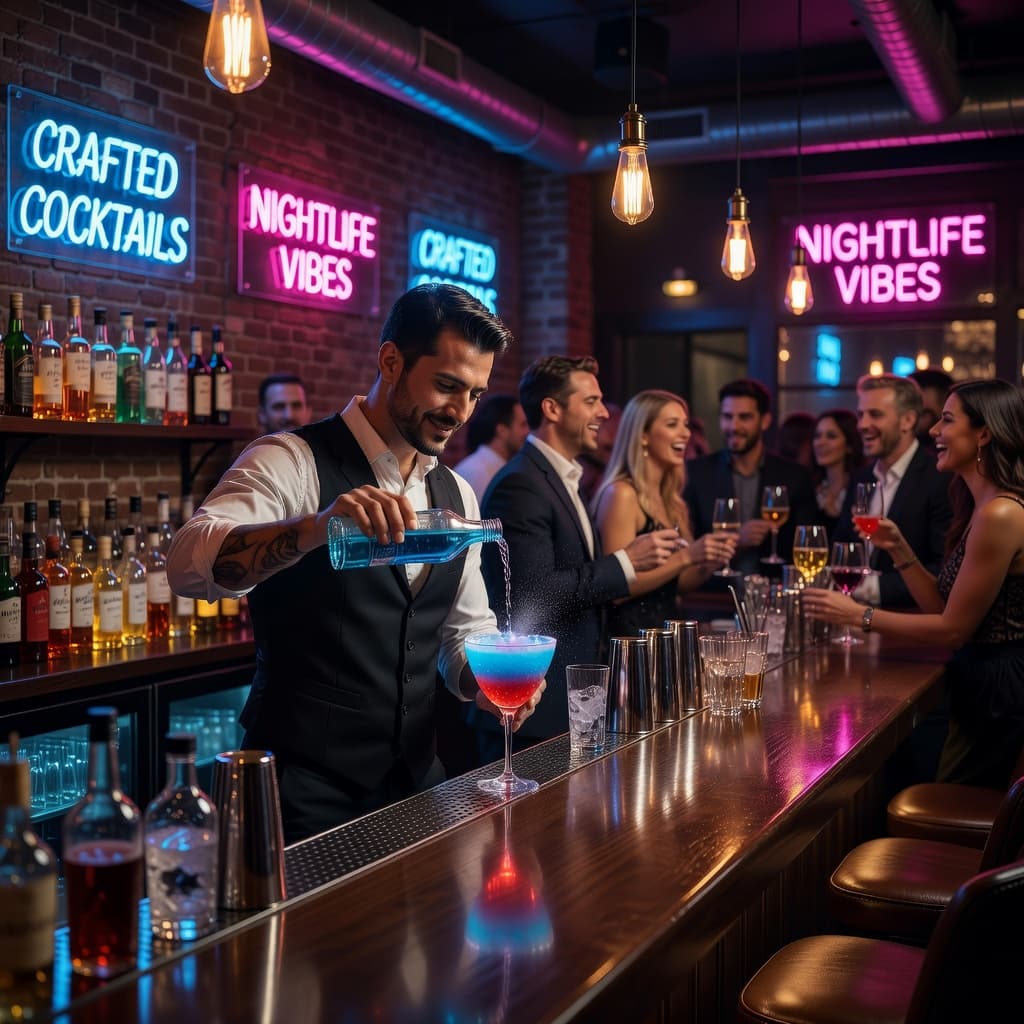 bars nightclubs social media