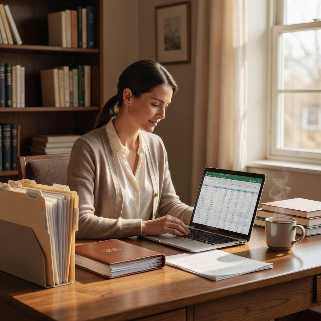 bookkeeping social media