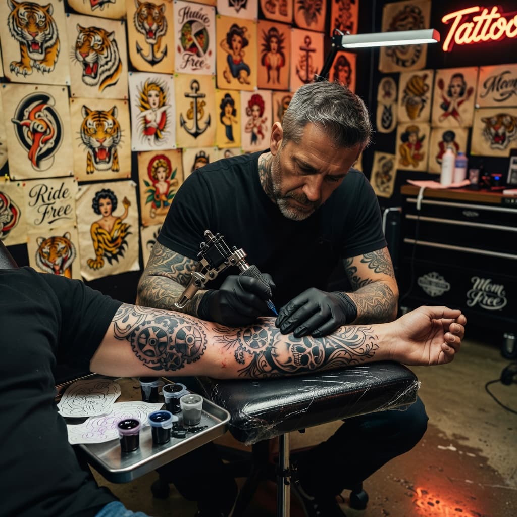 tattoo shops social media