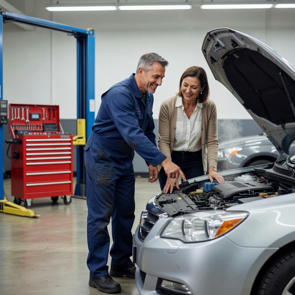 auto repair social media