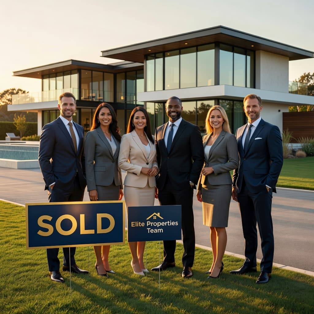 real estate teams social media